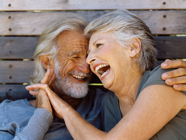 Couple Laughing